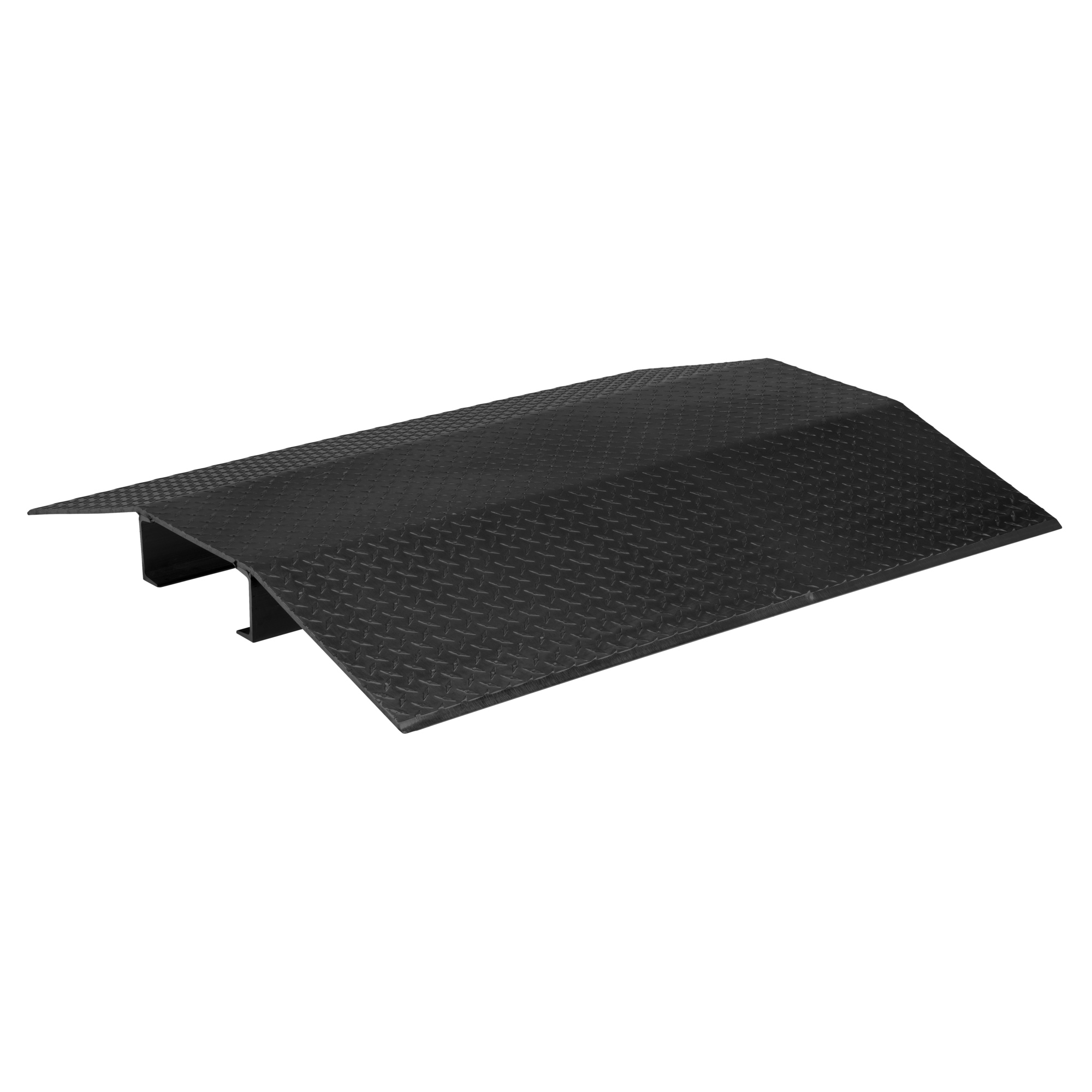 Vestil Fabricated Aluminum Hose and Cable Crossovers 48 In. x 40 In. 2000 Lb. Capacity Black